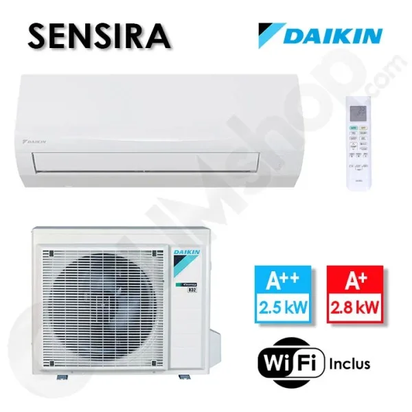 Daikin Sensira FTXF25F + RXF25F