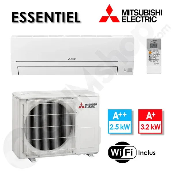 Mitsubishi Electric MSZ-HR25VFK + MUZ-HR25VF